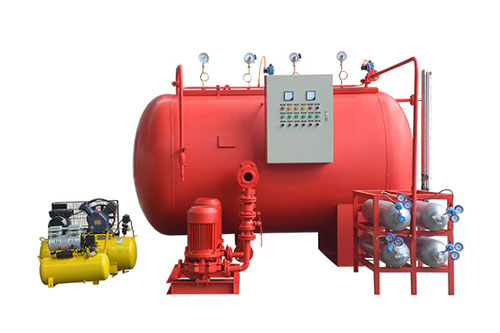 气体顶压给水消防设备_上海叠泉水泵(集团)有限公司